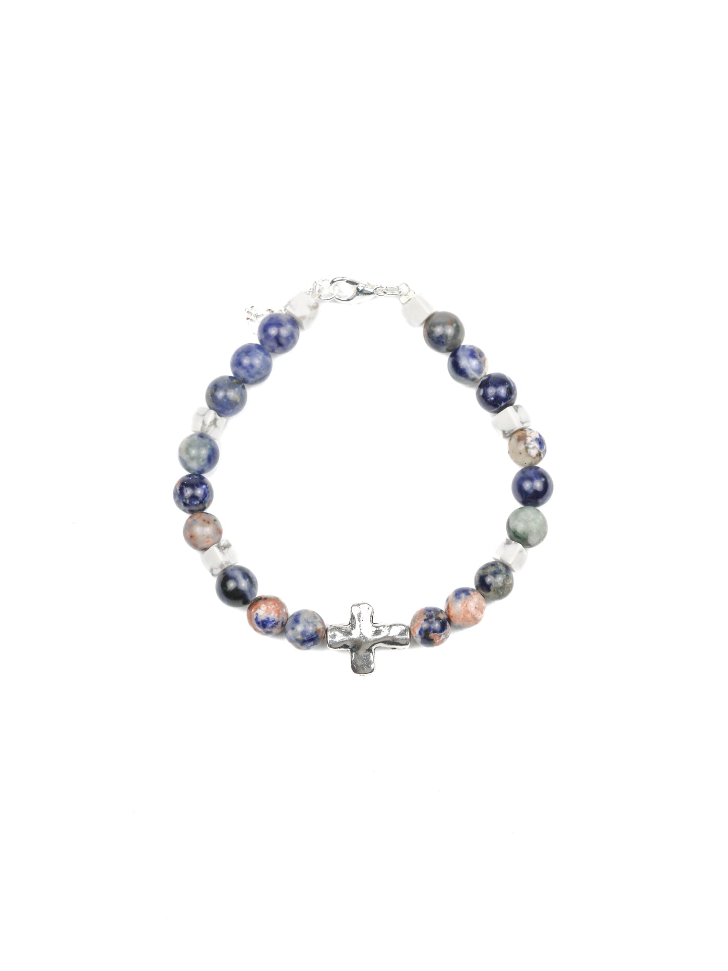 Bracelet: Sodalite, White Howlite